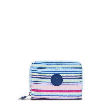 Kipling Money Love Klassieke Printed Small Wallet Portefeuille Blauw | België 1019LI